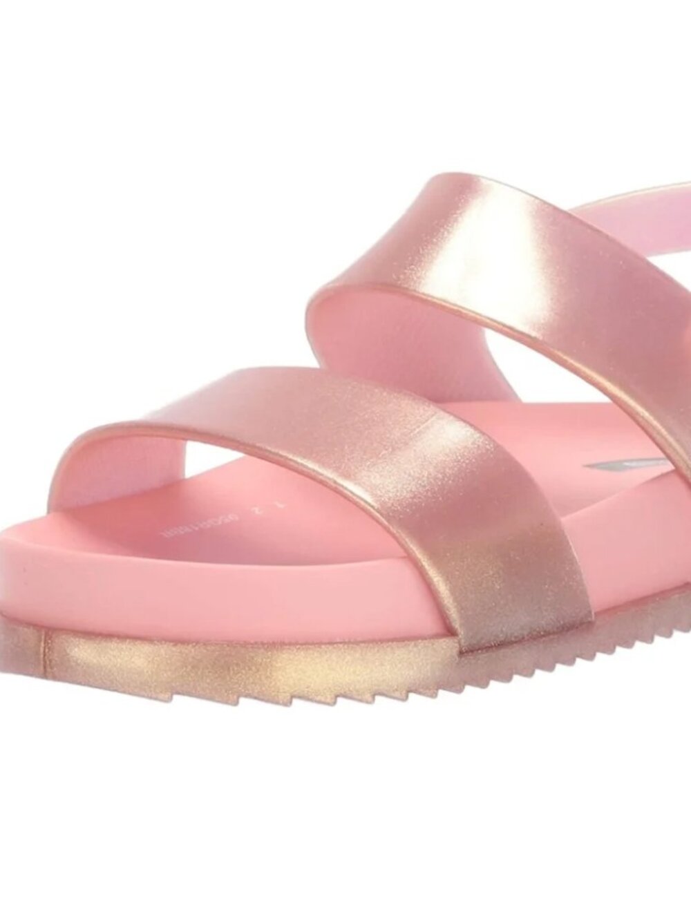 Mini Melissa Cosmic Sandals Rose Gold